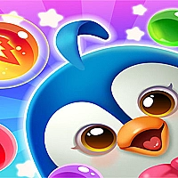 Penguin Bubble Shoot Winter Game Cover