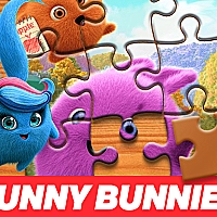Sunny Bunnies Jigsaw Puzzle Game Cover
