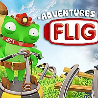 Adventures of Flig - air hockey shooter cover