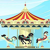 Amusement Park Hidden Stars Game Cover