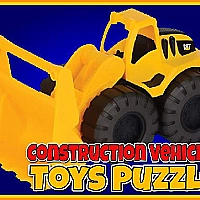 Construction Vehicles Toys Puzzle cover