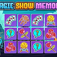 Magic Show Memory Game Cover