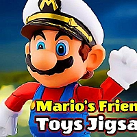 Mario's Friends Toys Jigsaw Game Cover