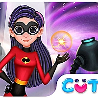 Superhero Violet Fashion Shoot Game Cover