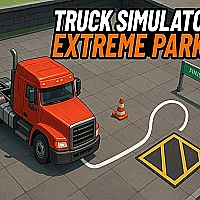 Truck Simulator Extreme Park Game Cover