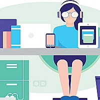 Cozy Office Difference Game Cover