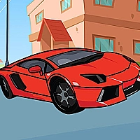 Lamborghini Coloring Book Game Cover