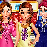 PRINCESS INDIAN GALA FASHION Game Cover
