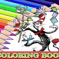 Coloring Book for Cat In The Hat Game Cover