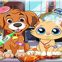 Puppy Pet Vet Care Game Cover