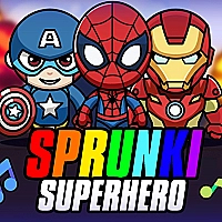 Sprunki SuperHero Game Cover