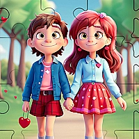 Valentines Day Jigsaw Puzzle Game Cover