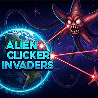 Alien Clicker Invaders Game Cover