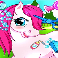 Horse Pet Salon 3D Game Cover