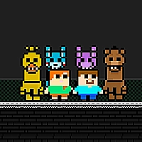 Steve and Alex vs Fnaf Game Cover