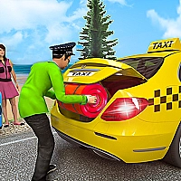 Taxi Drive Game Cover