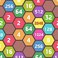 2048 Hexa Merge Block Game Cover