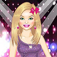 Barbie Popstar Dressup Game Cover