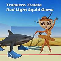 Tralalero Tralala Red Light Squid Game Cover