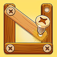 Wood Nuts Bolts Screw Game Cover