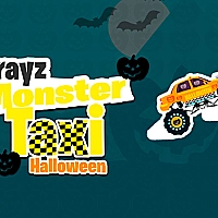 Crayz Monster Taxi Halloween Game Cover
