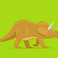 Cute Dinosaurs Coloring Game Cover