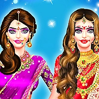 Indian Wedding: DressUp Makeup Game Cover