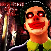 Scary House Clown Evil Game Cover