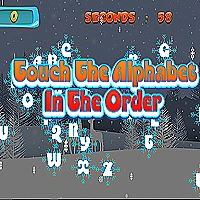 Touch the Alphabet in the Order Game Cover
