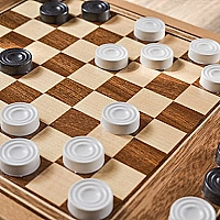 Checkers for two Game Cover