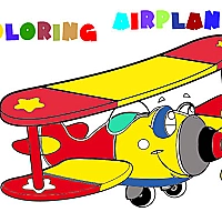 Coloring Book- Airplane V 2.0 Game Cover