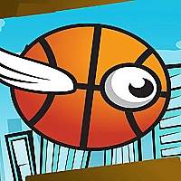 Crazy Flying Basketball Game Cover