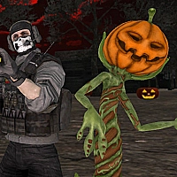 Halloween Multiplayer Shooter Game Cover