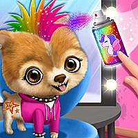 Rock Star Animal Hair Salon Game Cover