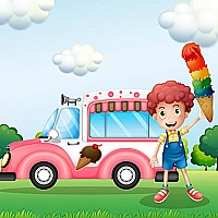 Trucks For Kids Coloring Game Cover