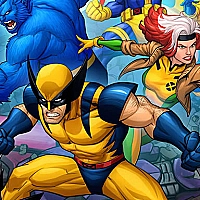 X-Men Battle Jigsaw Game Cover