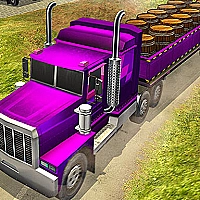 City Cargo Trailer Transport Game Cover