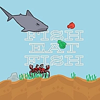 Fish eat fish 2 player Game Cover