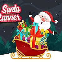 Santa Runner Game Cover