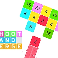 Shoot and Merge the numbers Game Cover