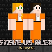 Steve vs Alex Jailbreak Game Cover
