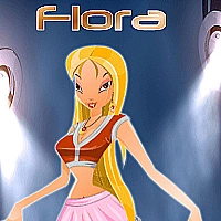 Winx Flora Fashion Girl Game Cover