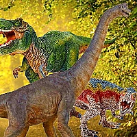 World of Dinosaurs Jigsaw Game Cover