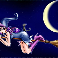 Anime Halloween Jigsaw Puzzle Game Cover