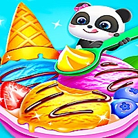 Baby Panda Ice Cream Truck Game Cover
