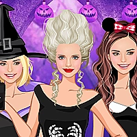 Halloween dress up game Game Cover