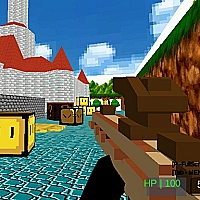 Paintball Gun Pixel 3D Game Cover
