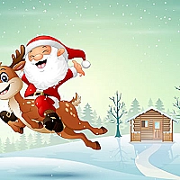 Santa Delivery Truck Game Cover