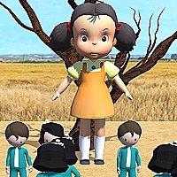 Squid Doll - Red Light Green Light  Game Cover