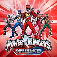 Find the Differences - Power Rangers Spot Game Cover